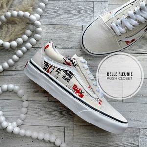 New W/ Box Vans Old Skool Packing Tape Low Top Lace Up Shoes